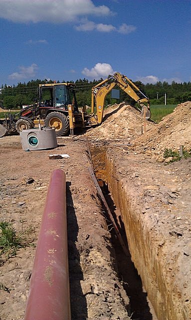 Nová Ves - foto z výstavby (květen 2011)